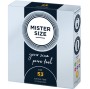 MISTER SIZE - PRESERVATIVO TAMANHO M 53 MM 3 UNIDADES