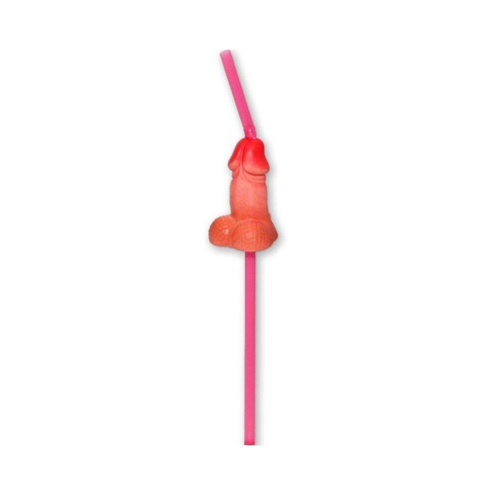 DIABLO PICANTE - BAG OF 5 NATURAL BIG PENIS STRAWS