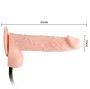 BAILE - DILDO GONFIABILE REALISTICO CON VENTOSA 15 CM