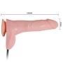 BAILE - GODE RÉALISTE GONFLABLE AVEC VENTOUSE 15 CM