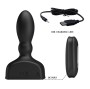 MR PLAY - CONTROLE REMOTO DE PLUG ANAL INFLVEL PRETO