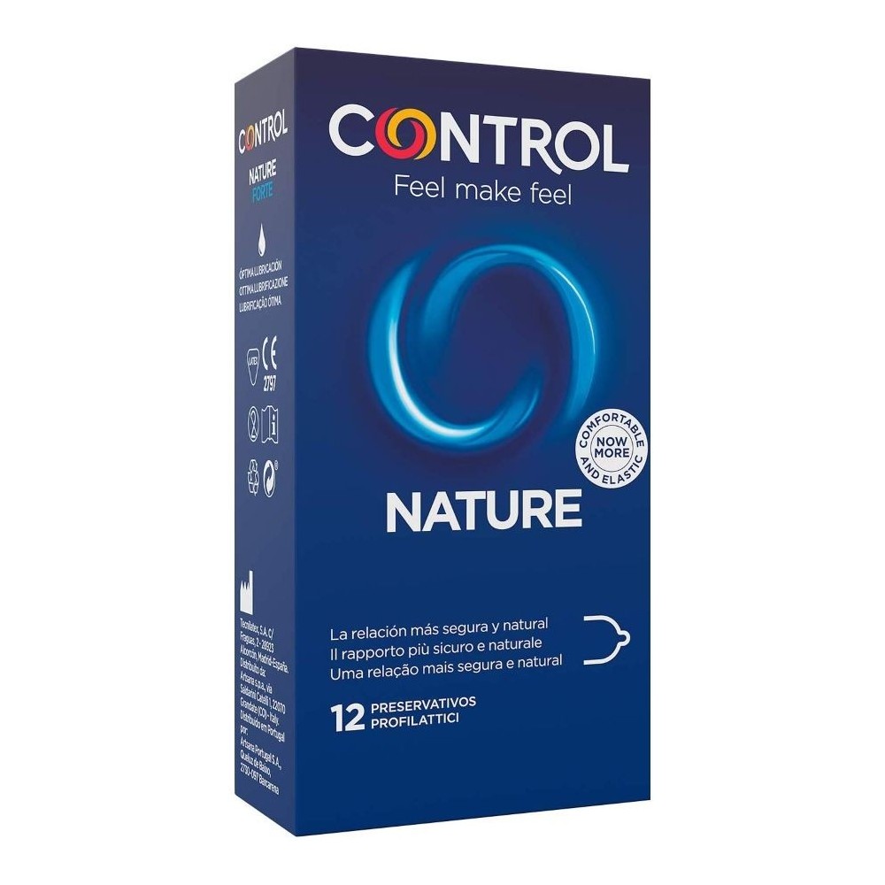 CONTROL - PRÉSERVATIFS ADAPTA NATURE 12 UNITÉS