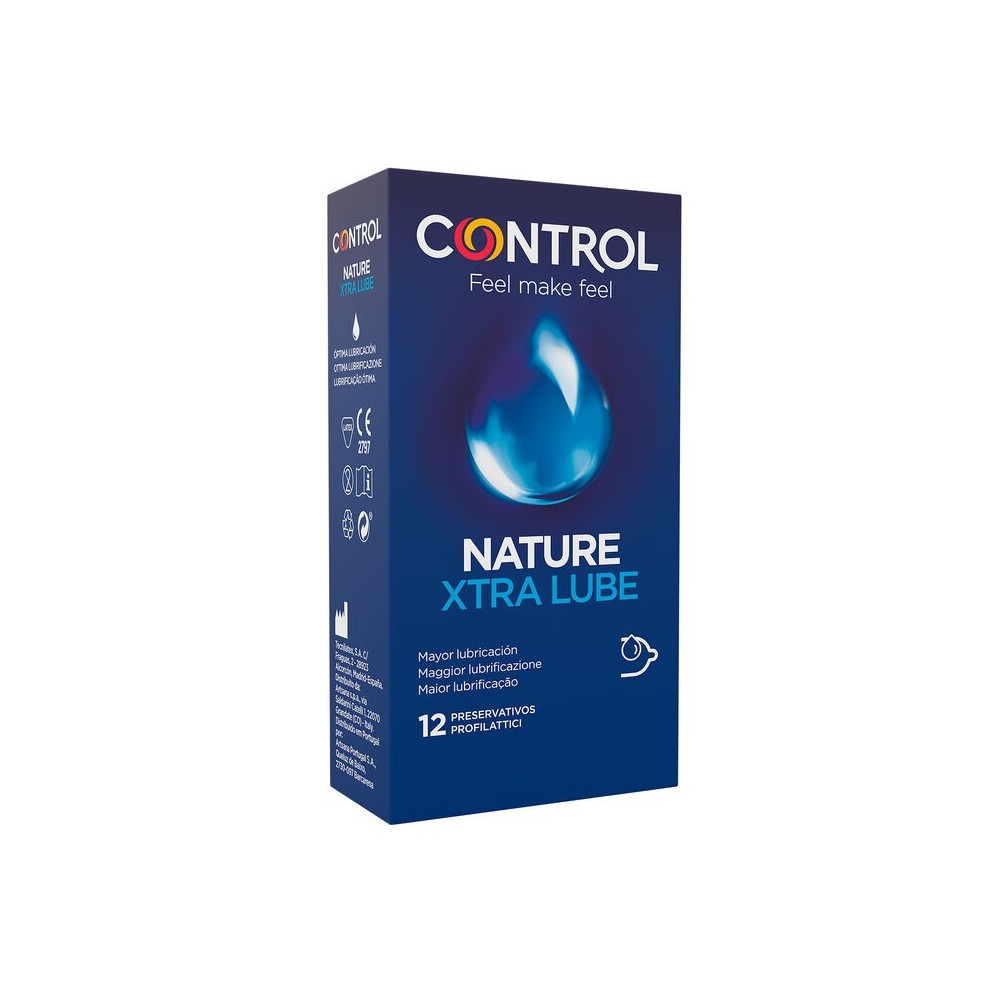 CONTROL - ADAPTA NATURE EXTRALUBE CONDOMS 12 UNITS