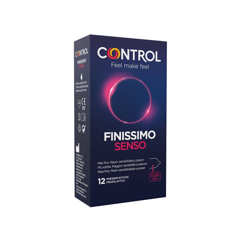 CONTROL - ADAPTA SENSO CONDOMS 12 UNITS