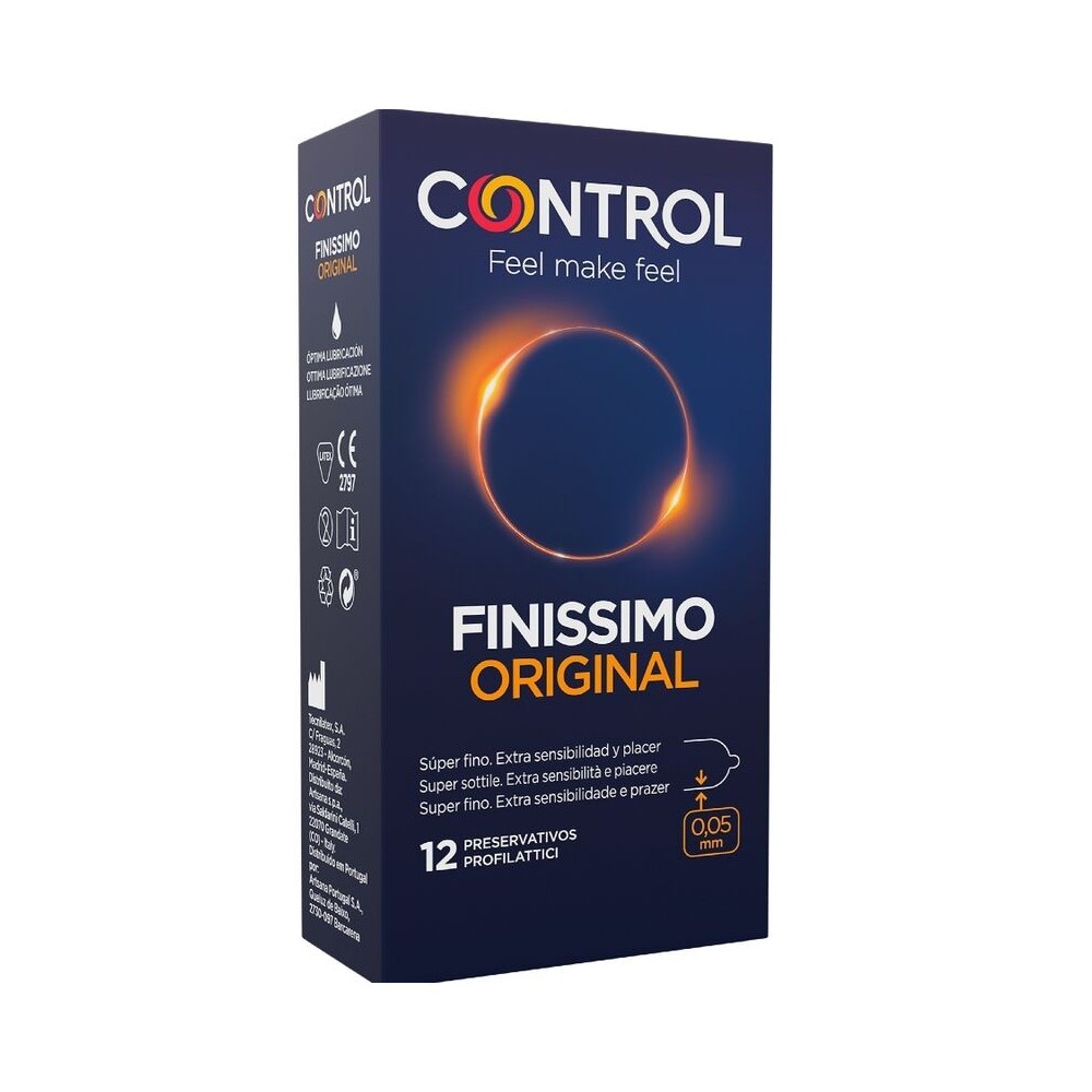 CONTROL - FINISSIMO CONDOMS 12 UNITS