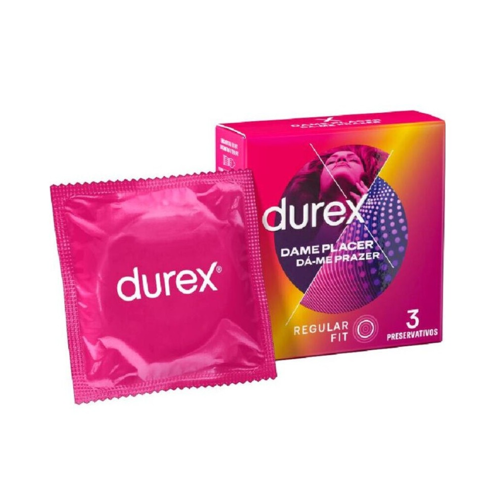 DUREX - DAME PLACER 3 UNITÉS