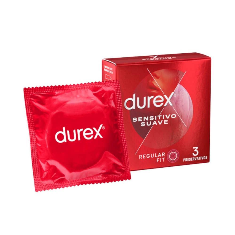 DUREX - DOUX ET SENSIBLE 3 UNITÉS