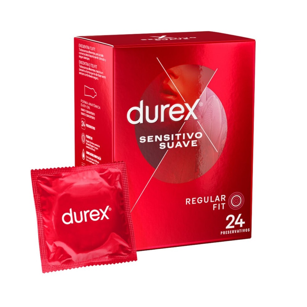 DUREX - DOUX ET SENSIBLE 24 UNITÉS