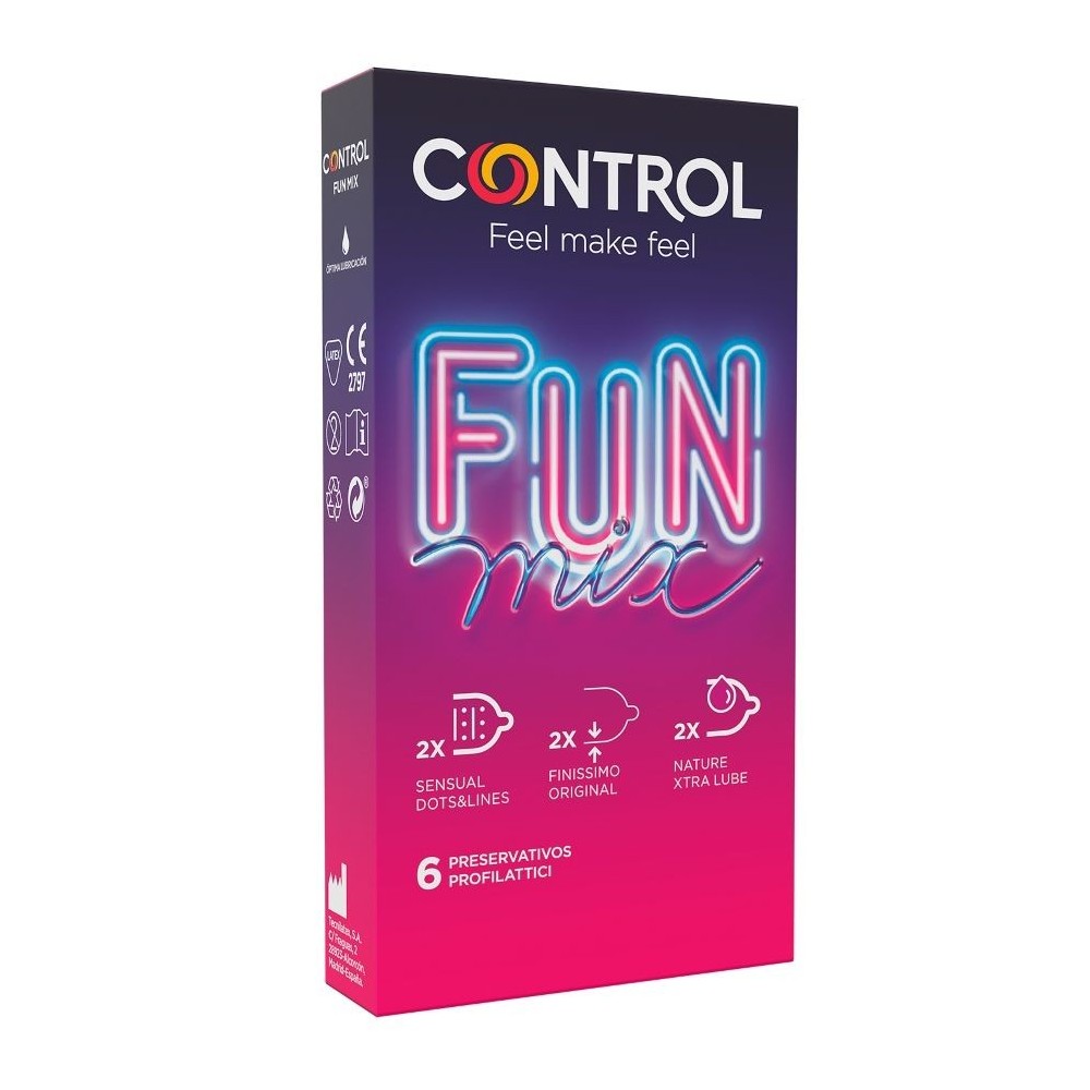 CONTROL - FÜHLEN SIE SPASS MIX 6 UDS