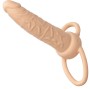 CALEXOTICS - PERFORMANCE MAXX WIEDERAUFLADBARER DUAL PENETRATOR, HELLE HAUT