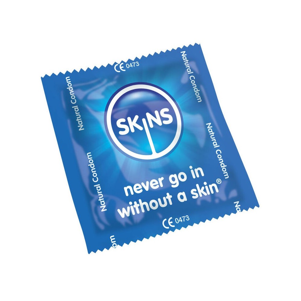 SKINS - CONDOM NATURAL BAG 500