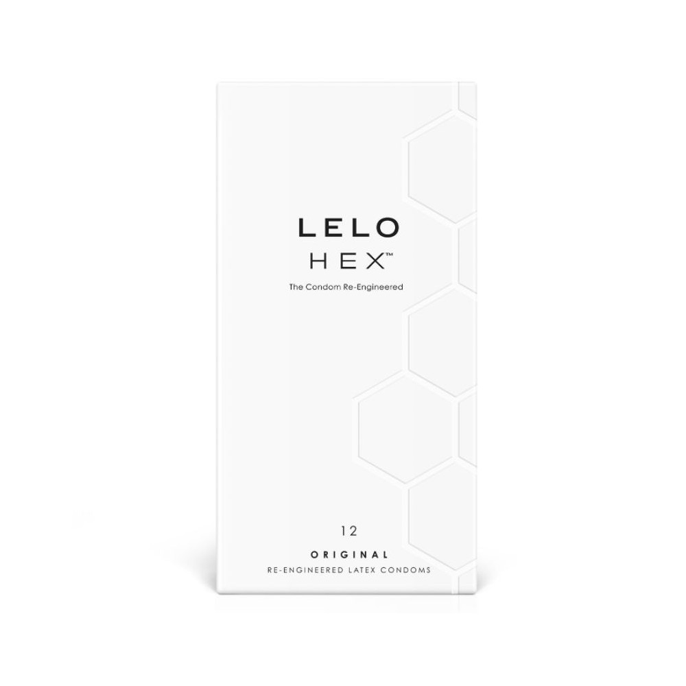 LELO - BOÎTE DE PRÉSERVATIFS HEX 12 UNITÉS