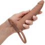 CALEXOTICS - PERFORMANCE MAXX RECHARGEABLE DOUBLE PÉNÉTRATEUR PEAU BRUN
