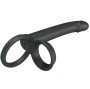 PRETTY LOVE - DILLION DOPPELTE PENETRATION DOPPELTER COCKRING SCHWARZ