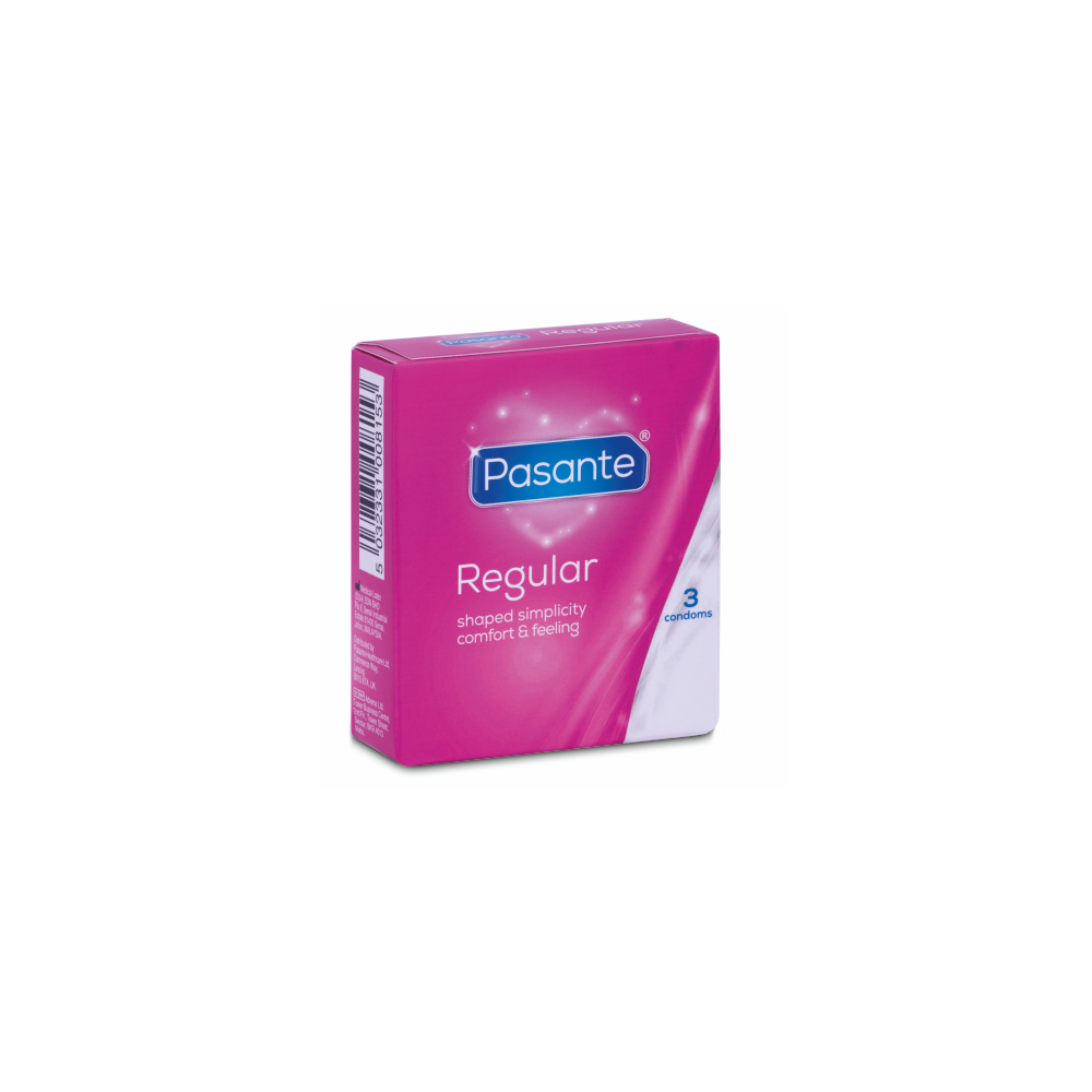 PASANTE - CONDOM REGULAR RANGE 3 UNITS