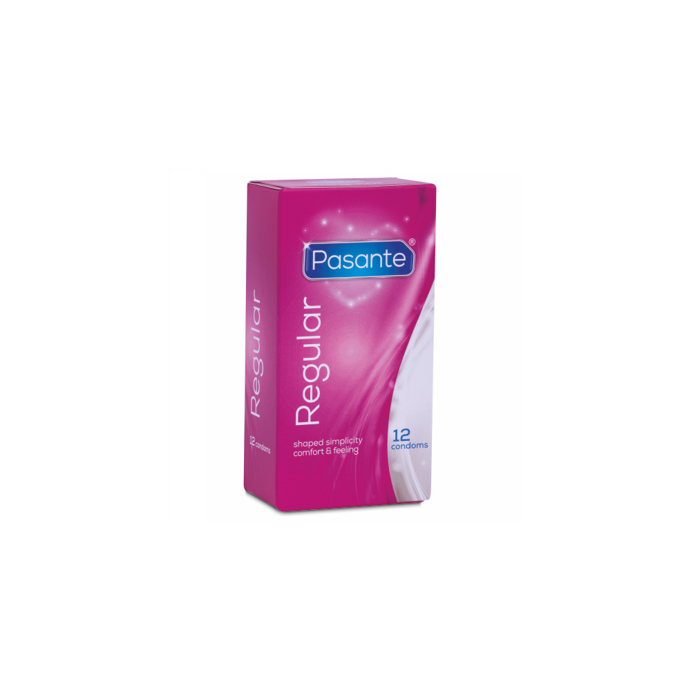 PASANTE - REGULAR CONDOMS 12 PACK