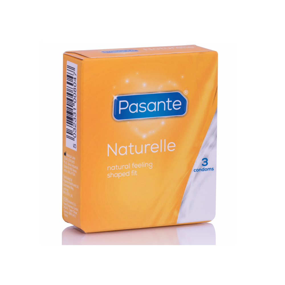 PASANTE - NATURELLE CONDOM 3 PACK