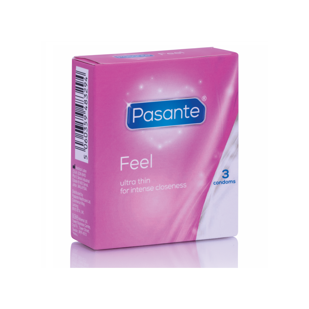 PASANTE - CONDOMS SENSITIVE ULTRA THIN 3 UNITS