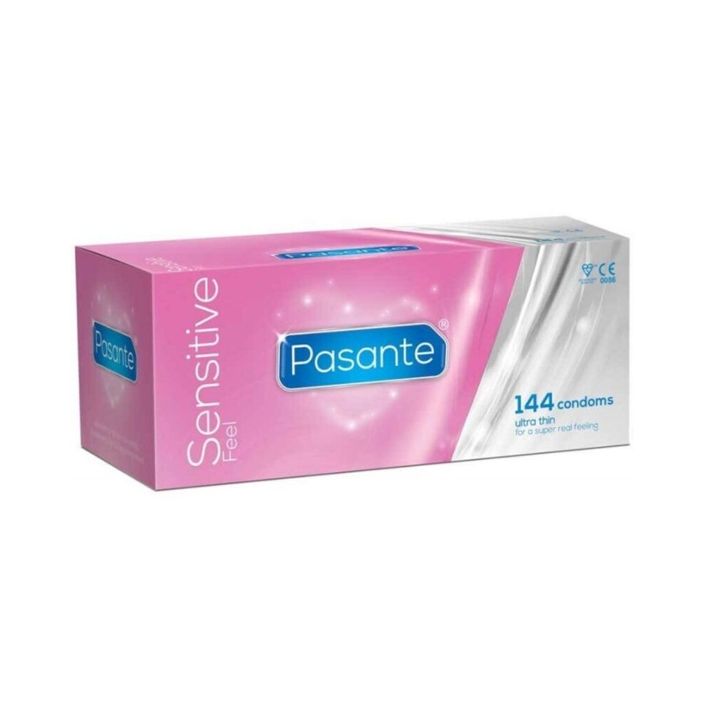 PASANTE - PRÉSERVATIFS ULTRAFINS SENSIBLES 144 UNITÉS