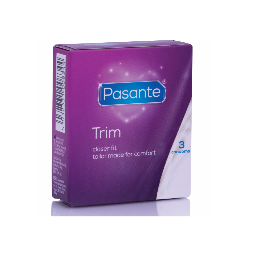 PASANTE - PRÉSERVATIF THIN TRIM MS THIN PARTIR DE 3 UNITÉS