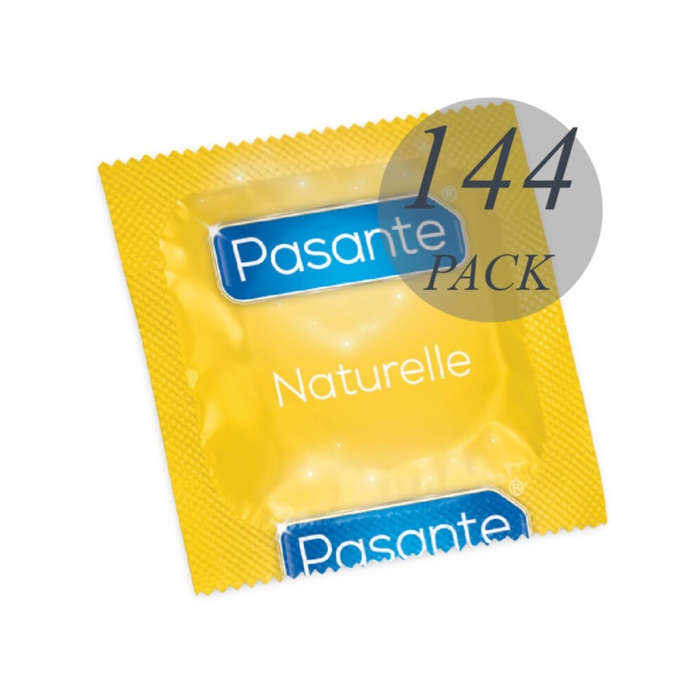 PASANTE - CONDOMS NATURELLE BAG 144 UNITS