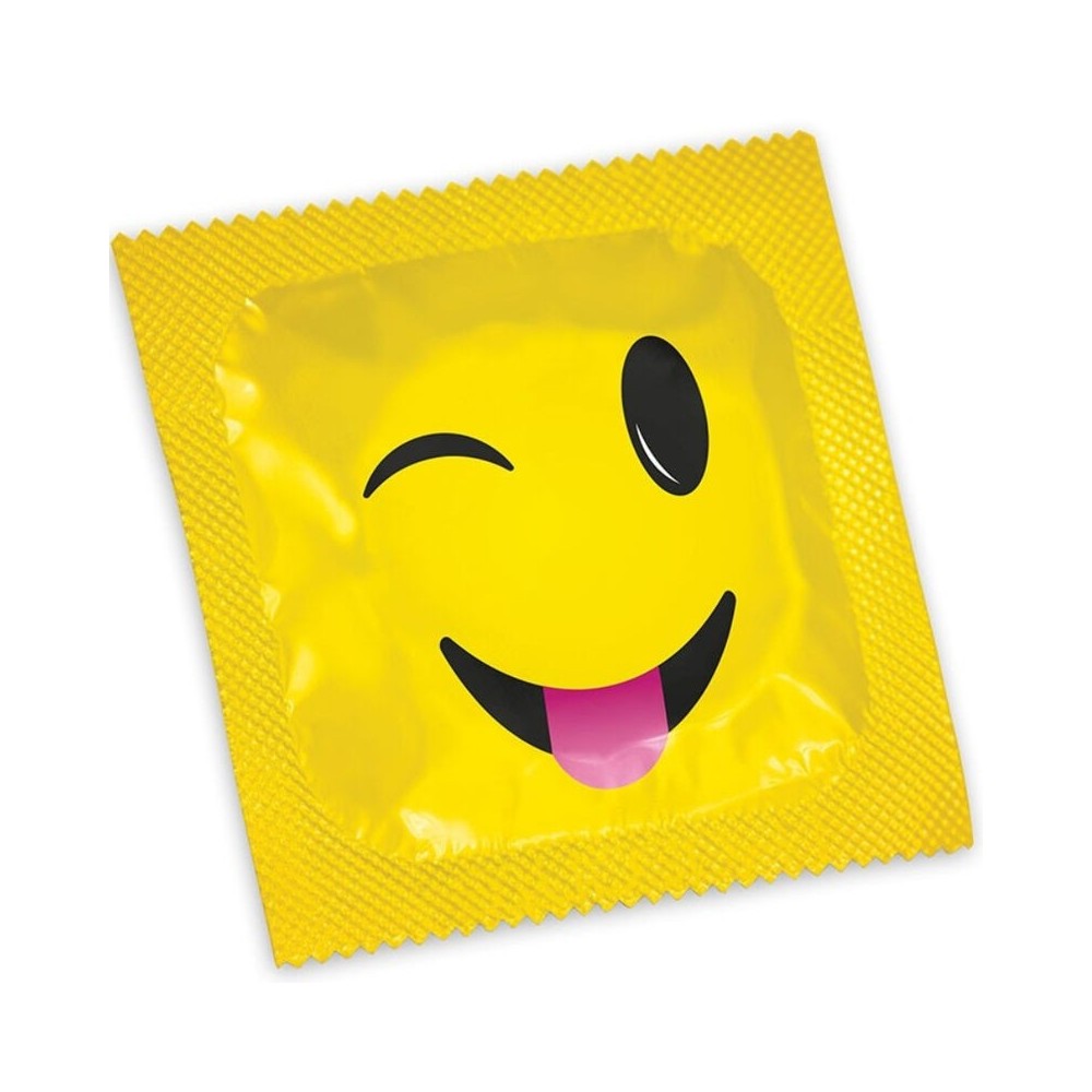 PASANTE - PRÉSERVATIFS SMILEY SAC 144 UNITÉS