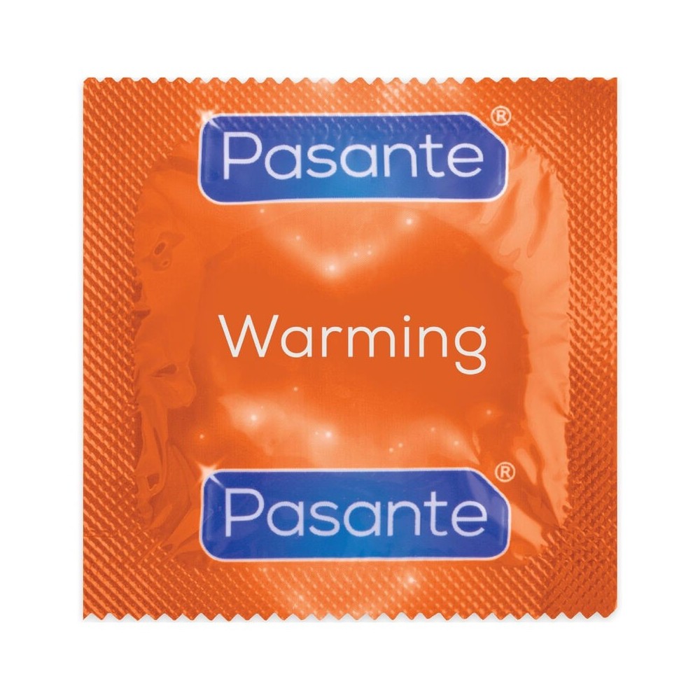 PASANTE - CONDOMS WARMING EFFECT BAG 144 UNITS