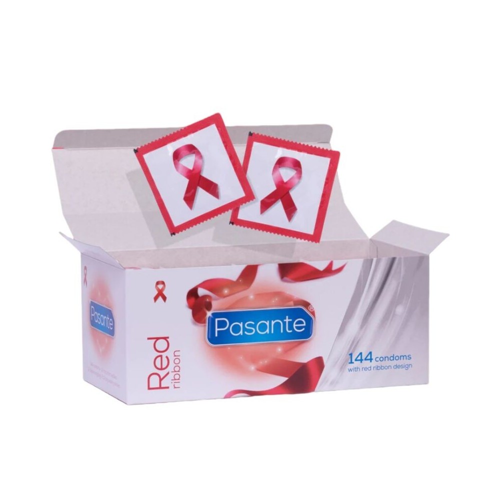 PASANTE - CONDOMS RED RIBBON 144 UNITS