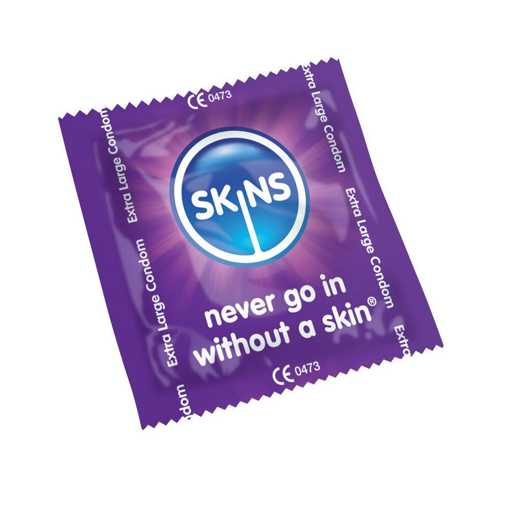 SKINS - CONDOM EXTRA LARGE BAG 500