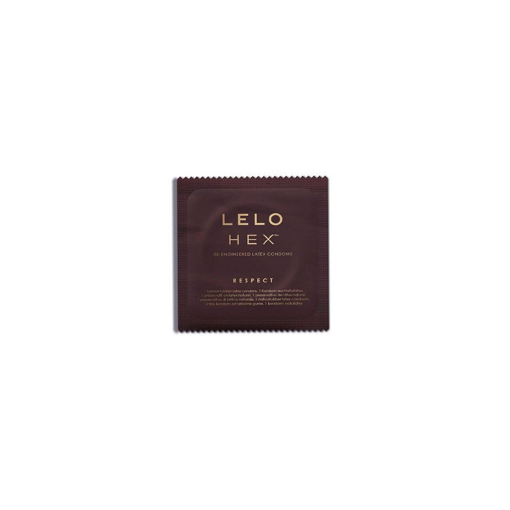 LELO - HEX CONDOMS RESPECT XL 36 PACK