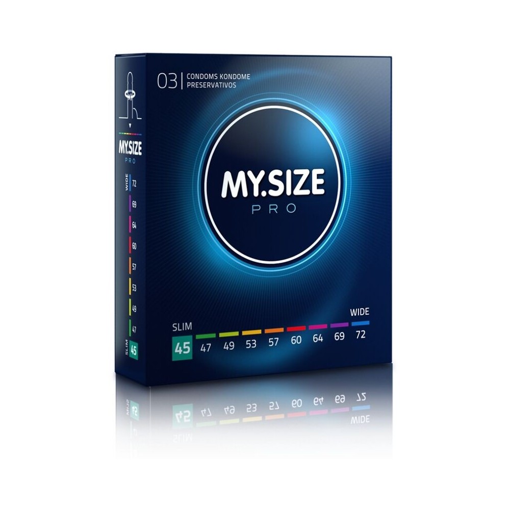 MY SIZE - PRO CONDOMS 45 MM 3 UNITS