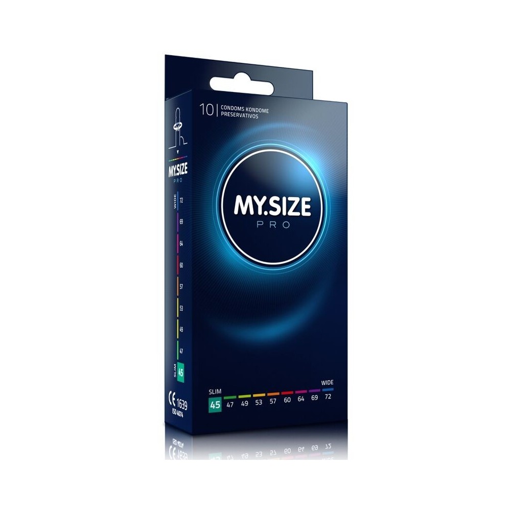 MY SIZE - PRO CONDOMS 45 MM 10 UNITS