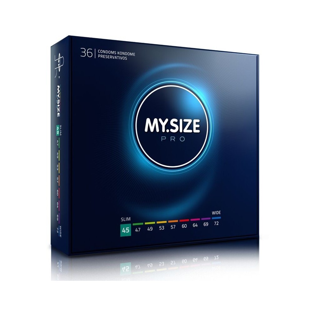 MY SIZE - PRO CONDOMS 45 MM 36 UNITS