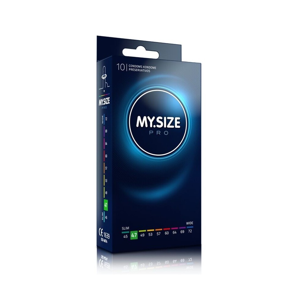 MY SIZE - PRO CONDOMS 47 MM 10 UNITS