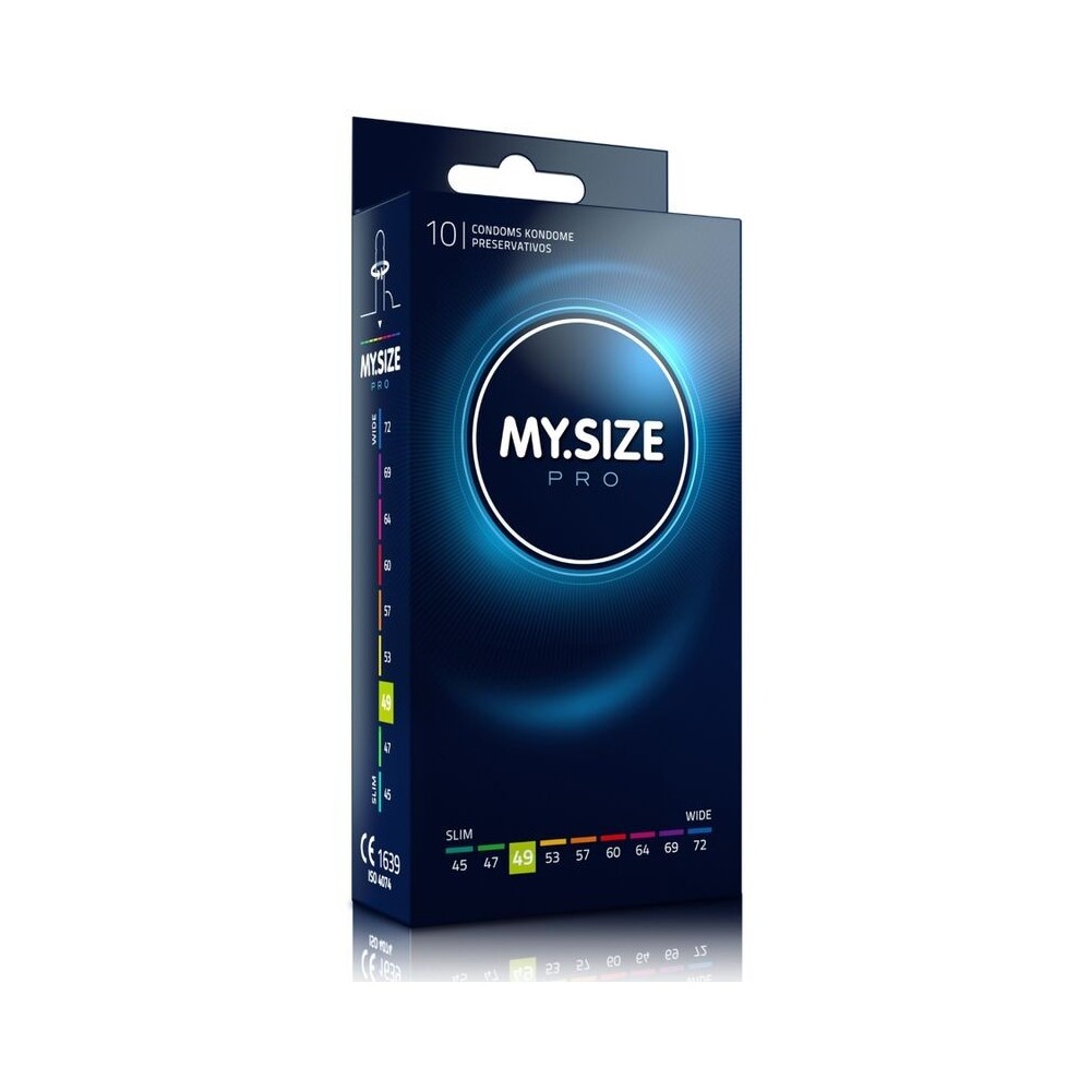 MY SIZE - PRO CONDOMS 49 MM 10 UNITS