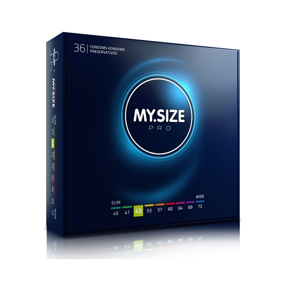 MY SIZE - PRO CONDOMS 49 MM 36 UNITS