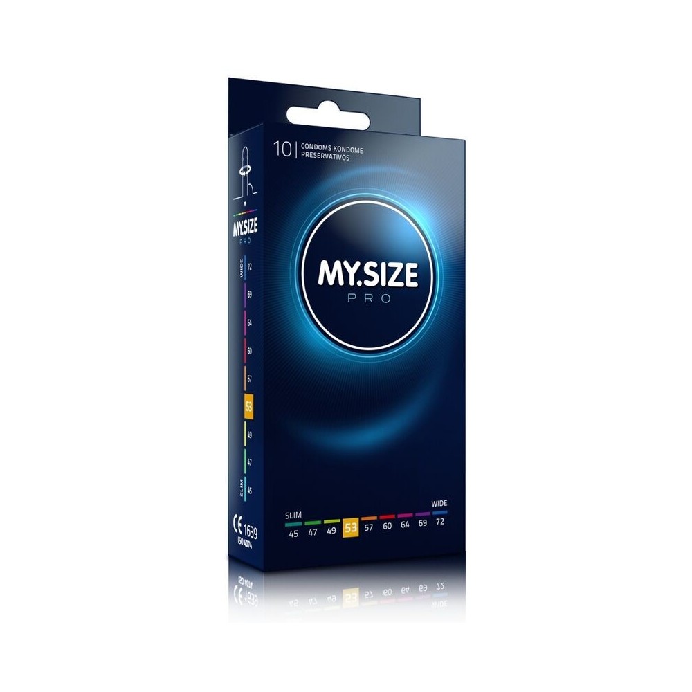 MY SIZE - PRO CONDOMS 53 MM 10 UNITS