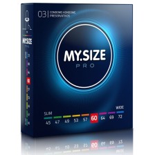 MY SIZE - PRO CONDOMS 57 MM 36 UNITS