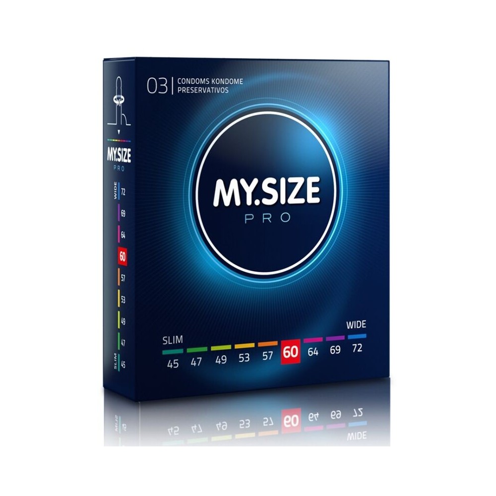 MY SIZE - PRO CONDOMS 57 MM 36 UNITS