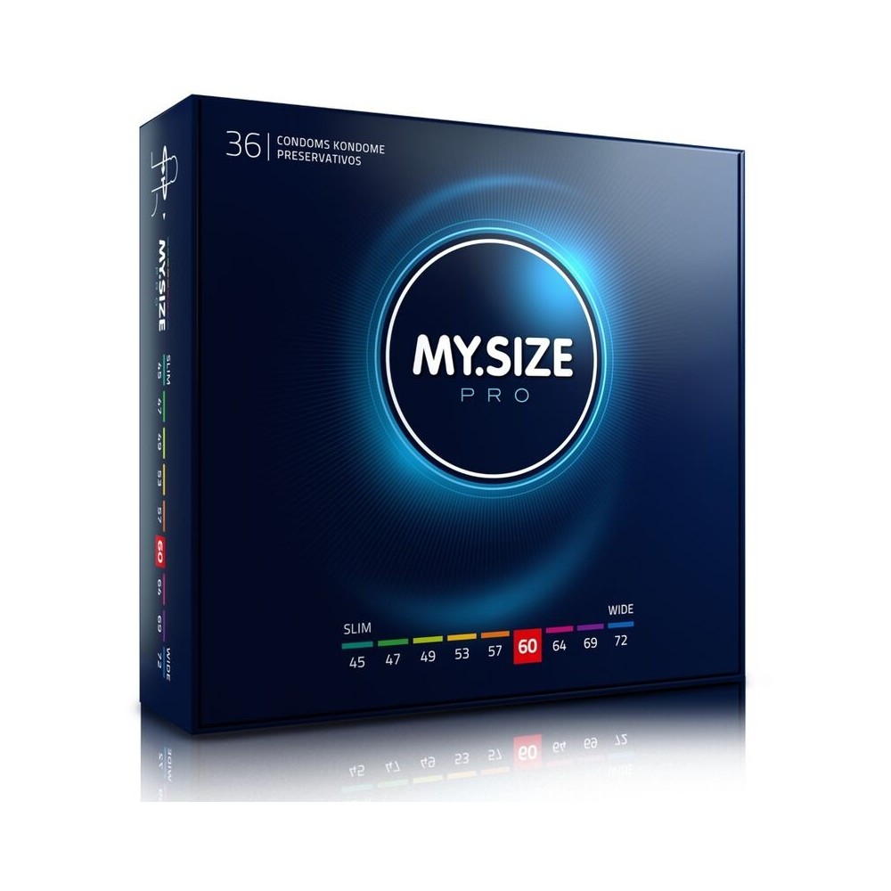 MY SIZE - PRO CONDOMS 57 MM 36 UNITS