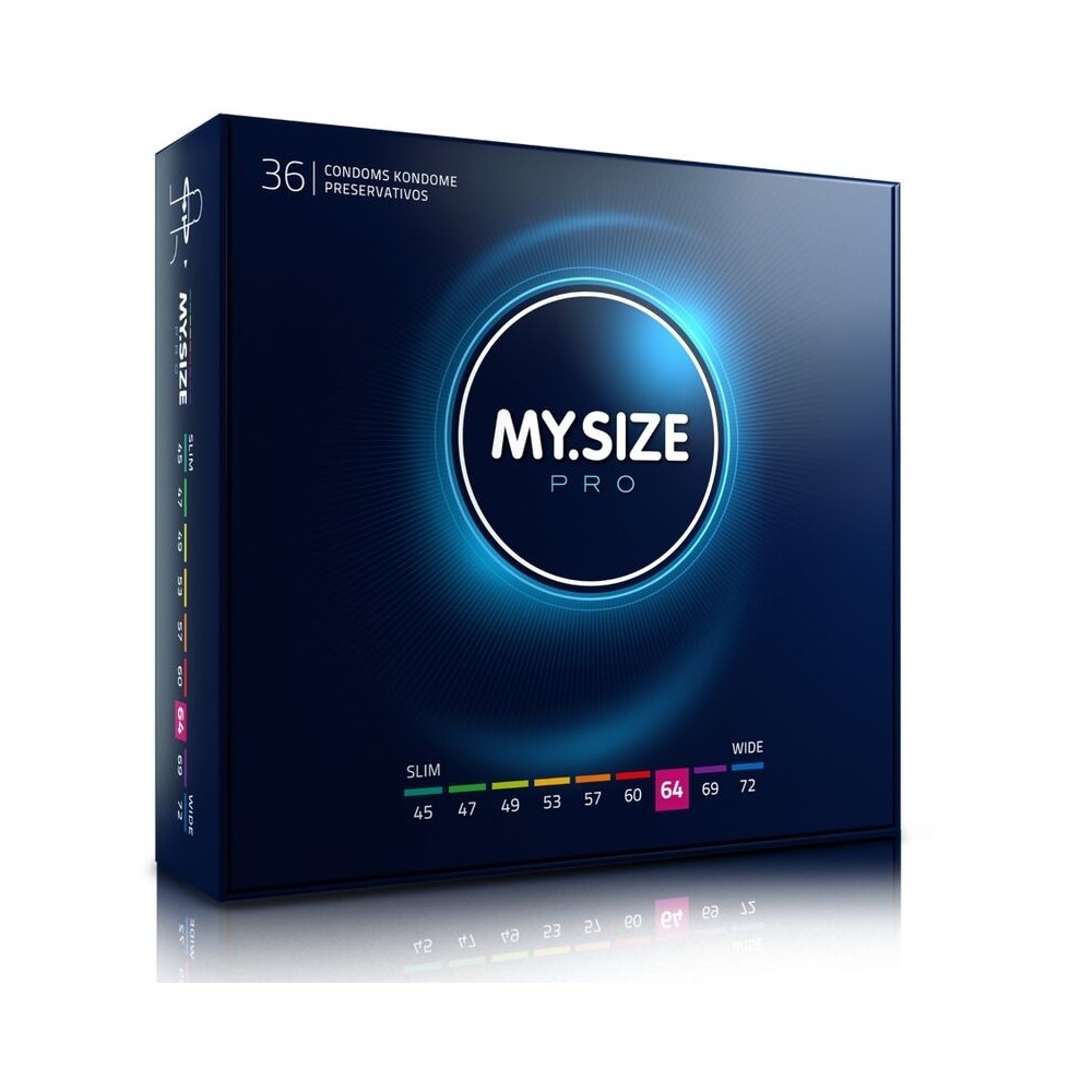 MY SIZE - PRO CONDOMS 57 MM 36 UNITS