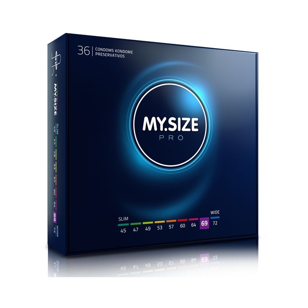 MY SIZE - PRO CONDOMS 57 MM 36 UNITS