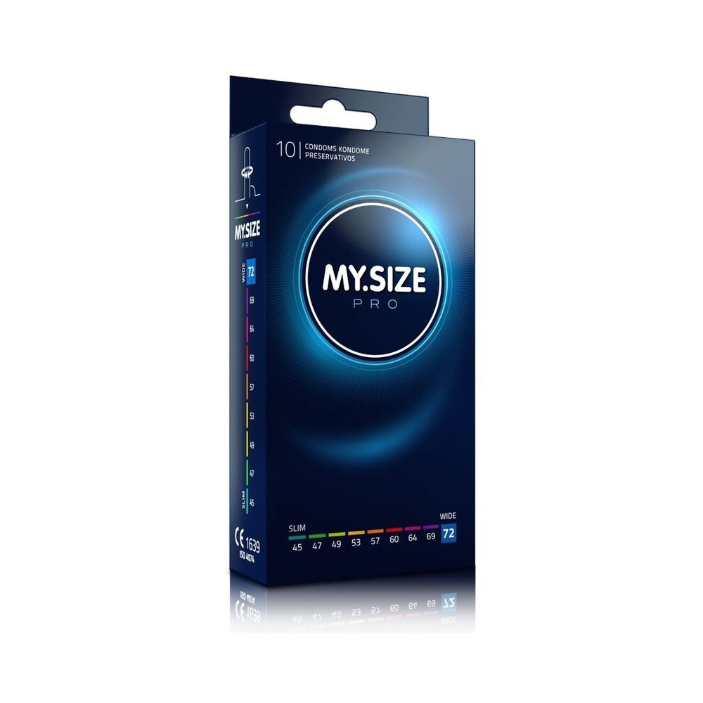 MY SIZE - PRO CONDOMS 57 MM 36 UNITS