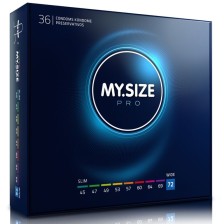 MY SIZE - PRO CONDOMS 57 MM 36 UNITS