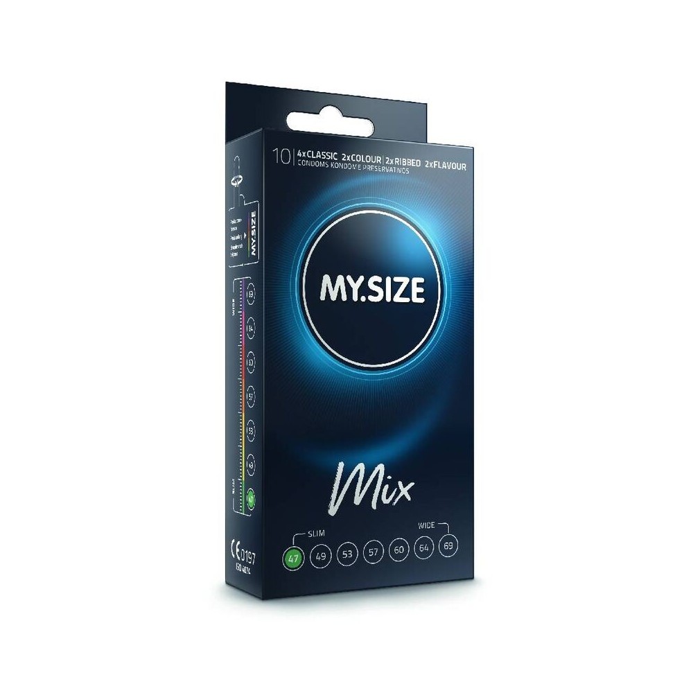 MY SIZE - PRO CONDOMS 57 MM 36 UNITS