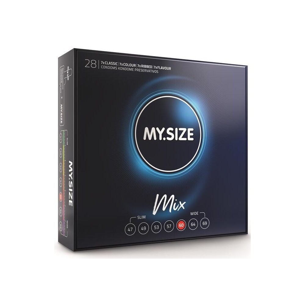 MY SIZE - PRO CONDOMS 57 MM 36 UNITS