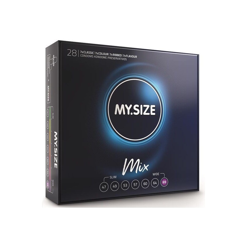 MY SIZE - PRO CONDOMS 57 MM 36 UNITS