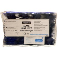 PASANTE - SACO TAMANHO PRESERVATIVOS SUPER KING 144 UNIDADES