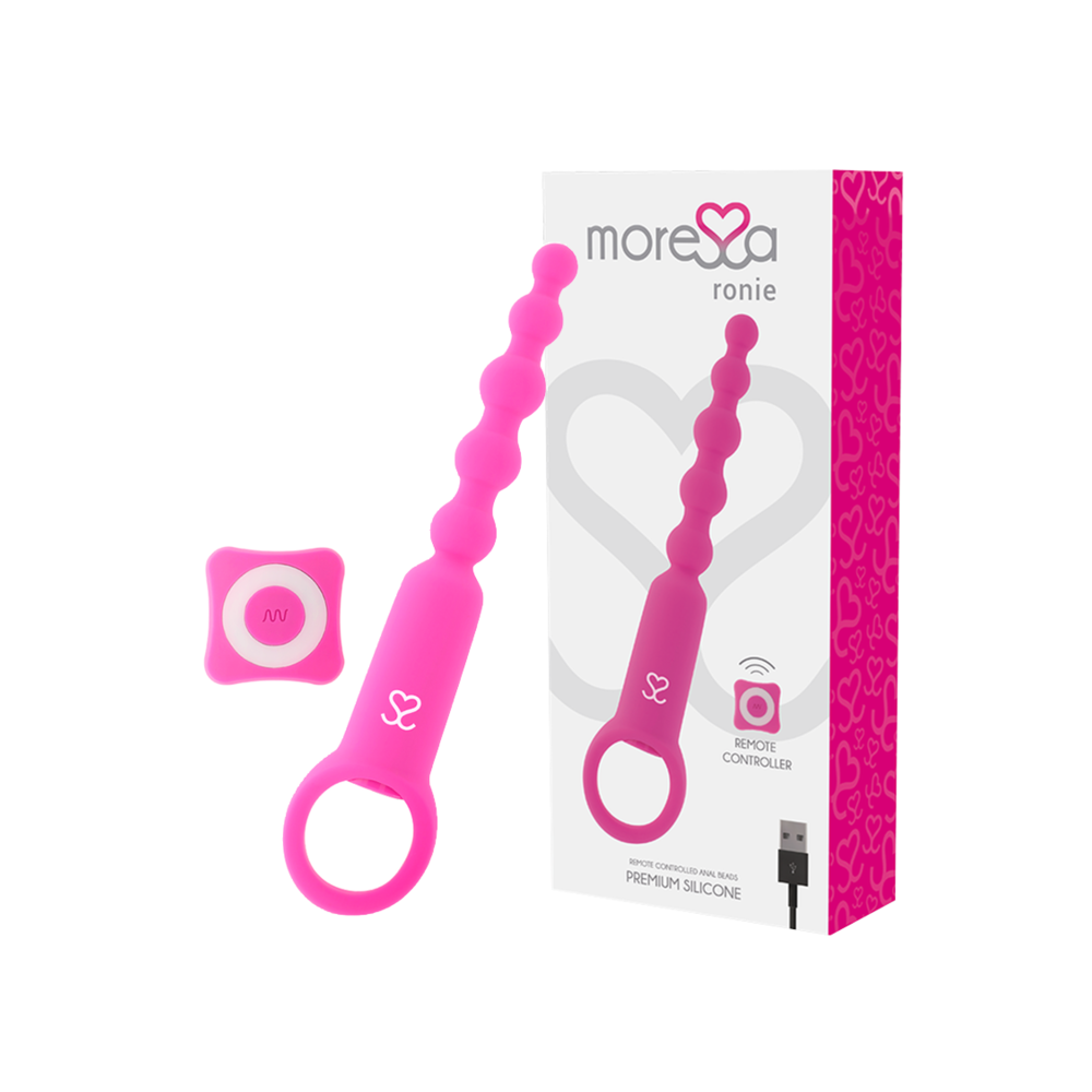 MORESSA - RONIE CONTROLE REMOTO PRAZER ANAL ROSA