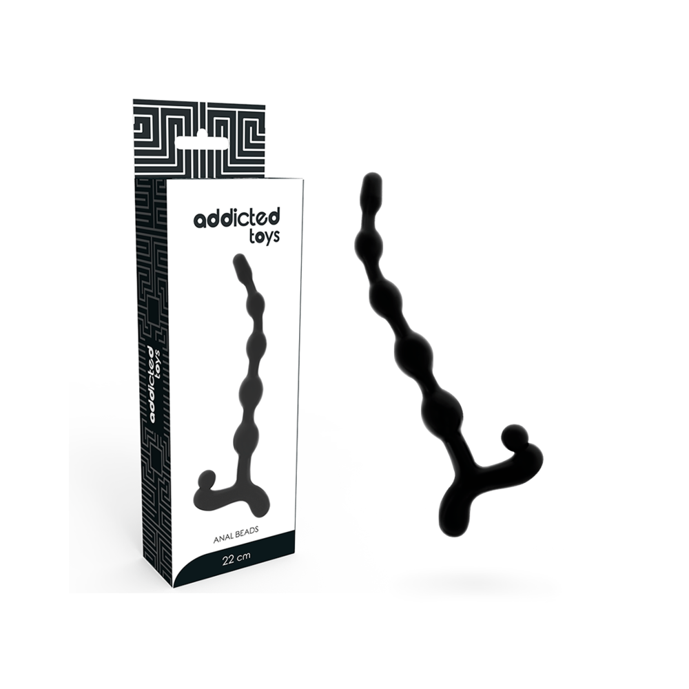 ADDICTED TOYS - SFERE ANAL 22 CM NERO